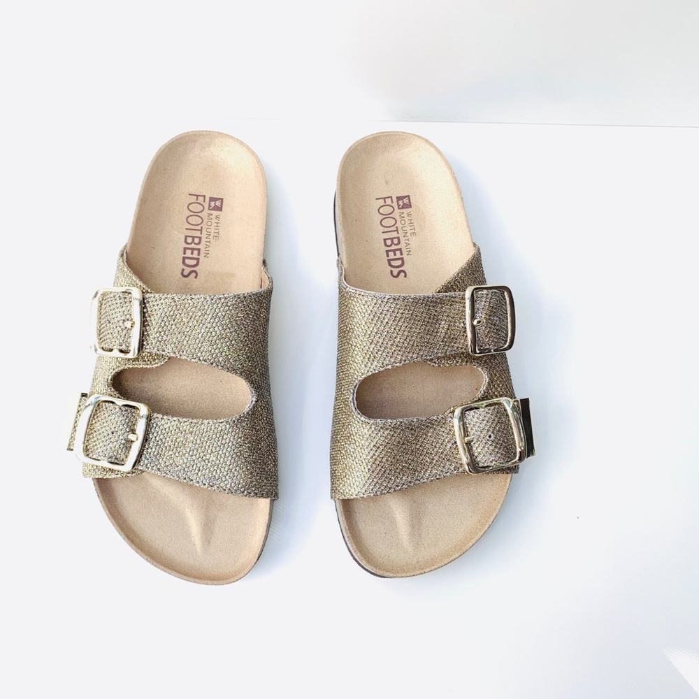 White Mountain Flat Adjustable Sandal women’s